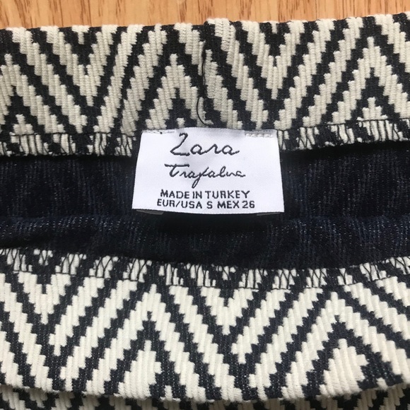 Zara Patterned Mid-length Skirt - Picture 2 of 2